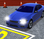 Bilparkeringsspel: Bilspel 3D